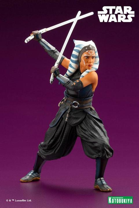 Actual product image Kotobukiya Star Wars The Mandalorian statuette PVC ARTFX 1/10 Ahsoka Tano 19 cm