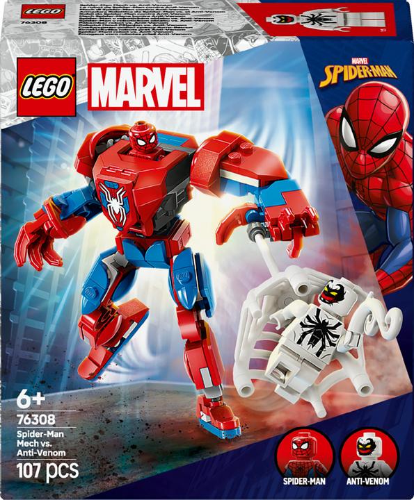 Produktbild LEGO Spider-Man Mech vs. Anti-Venom (76308, LEGO Marvel)