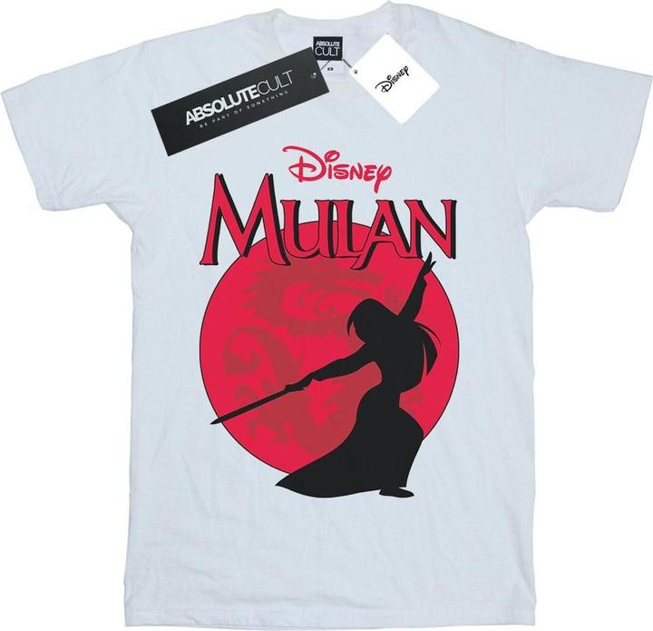 Disney Mulan Dragon Silhouette TShirt (4XL)