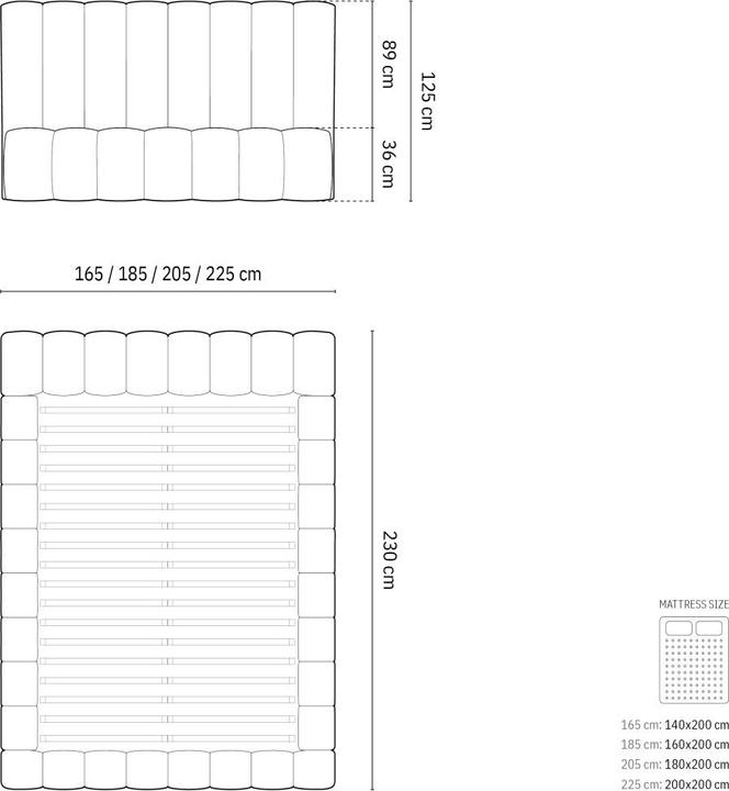 Image du produit Micadoni Varech (180 x 200 cm)