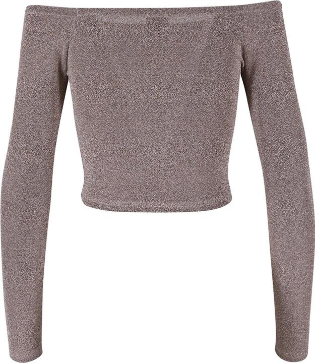 Immagine prodotto Urban Classics Ladies Off Shoulder Glitter Longsleeve (S)