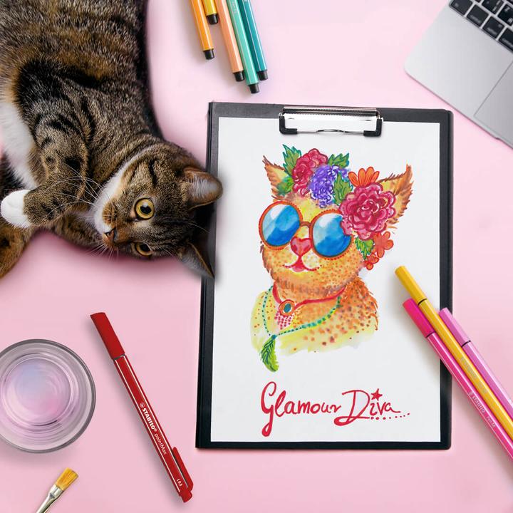 Image du produit STABILO Pen 68 Arty (Trié, 18 x)
