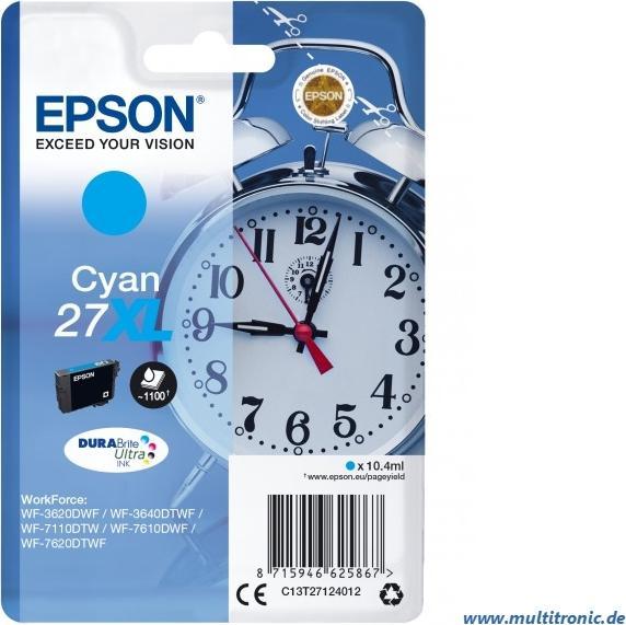 Actual product image Epson 27XL DuraBrite Ultra (C)