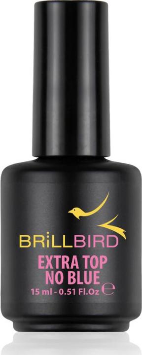 BrillBird NO Blue Extra Top Gel – 15 ml (Top Coat)