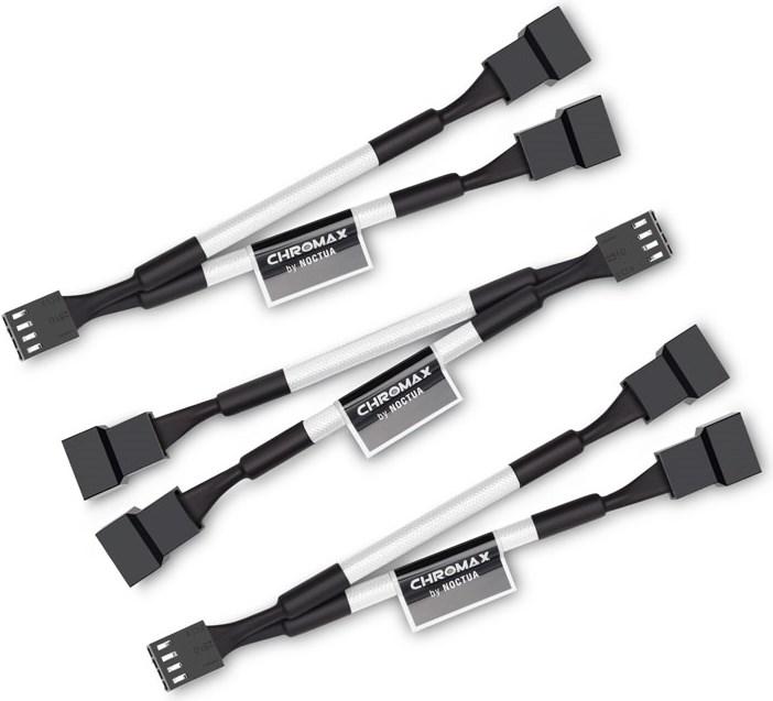 Noctua NA-SYC1 chromax.white Y-splitter cable set for fans