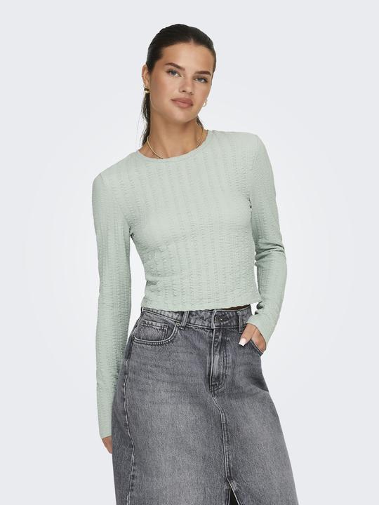 Actual product image Only Regular fit round neck top top (L)