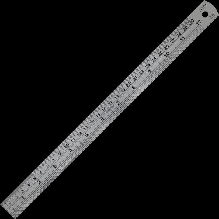 Produktbild Linex Stahllineal (300 mm)