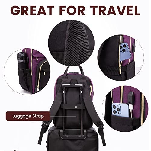 Produktbild Only-Bags.Store Rucksack Schulrucksack Teenager Laptop Rucksack 15.6 Zoll Wasserdicht Schultasche Anti-Diebstahl