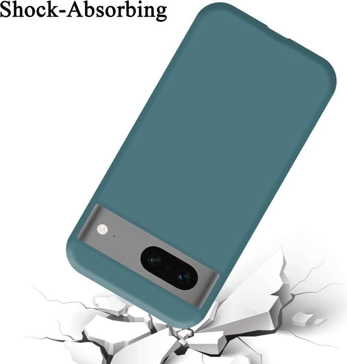 Actual product image Cadorabo Bumper Case for Google PIXEL 7 TPU Liquid Silicone Cover for Google PIXEL 7 (Google Pixel 7)