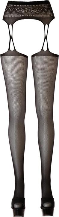 Actual product image Cottelli Collection Suspender and stockings one piece (L, XL)