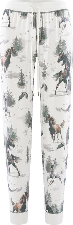 Actual product image Pj Salvage Pyjama bottom white/small patterned (36)