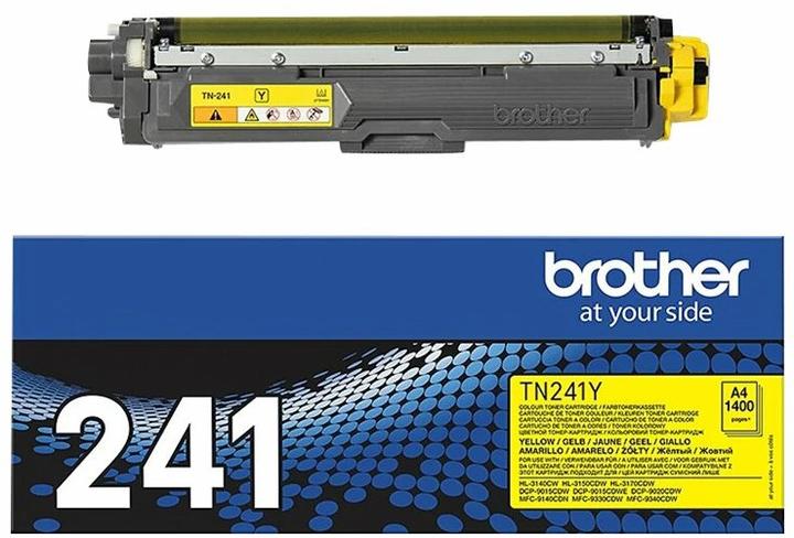 Actual product image Brother Tn-241y (Y)