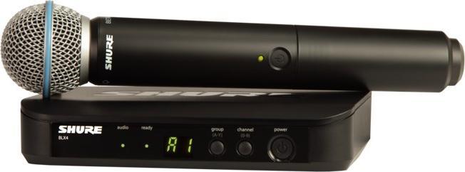Immagine prodotto Shure Sistema palmare BLX24E/B58-H8E (518-542 MHz)