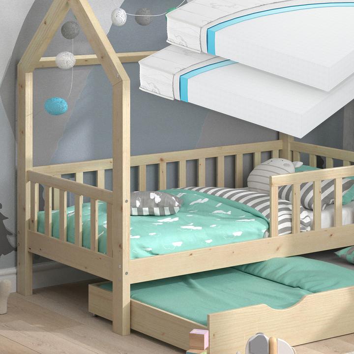 Produktbild VitaliSpa Hausbett Wiki (80 x 160 cm)
