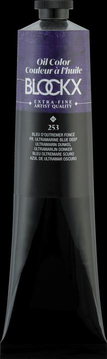 Actual product image BlockX Extra fine oil paint (Ultramarine dark blue, 200 ml)