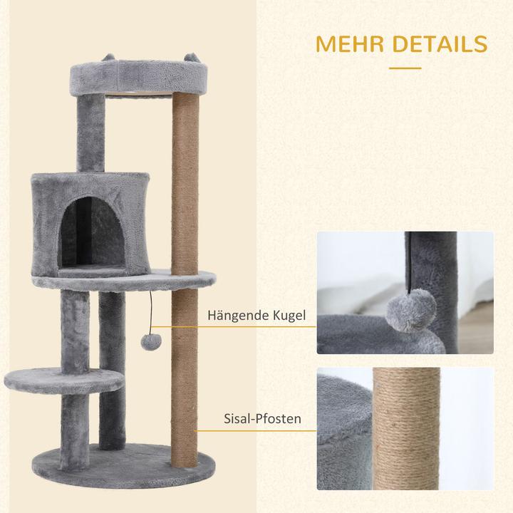 Produktbild Jamb Katzenbaum (104 cm, Grau)