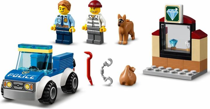 Actual product image LEGO Police dog team (60241, LEGO City)