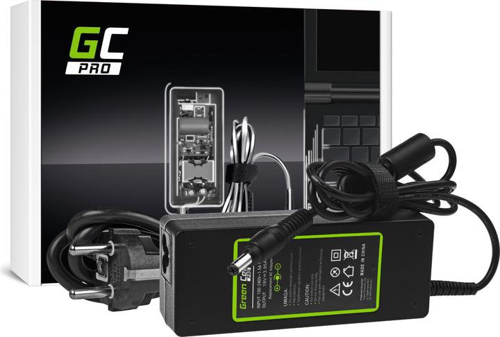 Image du produit GreenCell PRO Laptop Charger for Toshiba Satellite HP Pavilion Compaq Acer - 19V - 3.95A - 75W (75 W)