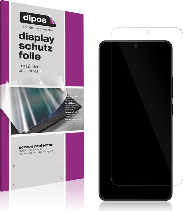 Produktbild Dipos Displayschutzfolie Crystalclear (4 Stück, Xiaomi Poco X6 Pro)