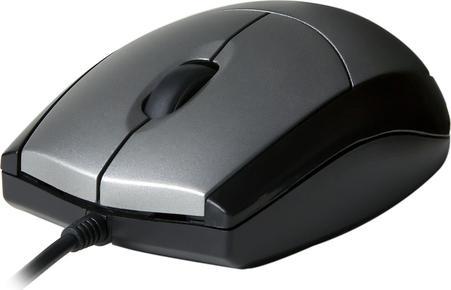 Actual product image V7 Mouse Optical Blk/Sil Retail (Cable)