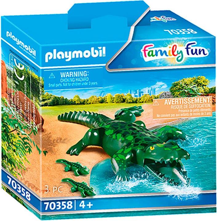 Image du produit Playmobil Alligator avec ses petits (70358, Playmobil Family Fun)