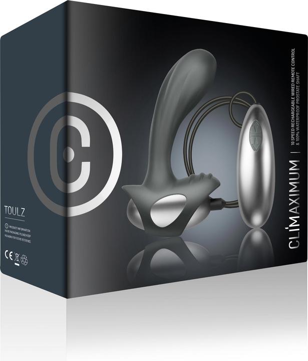 Produktbild Climaximum Toulz Prostate Vibrator With Wired Remote Control