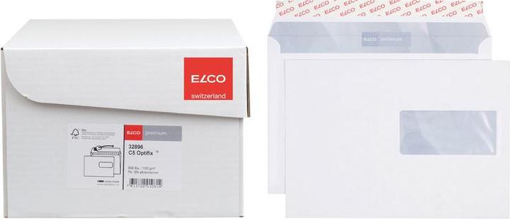 Actual product image Elco Envelope Premium, window right (229 x 162 mm, 500 x)