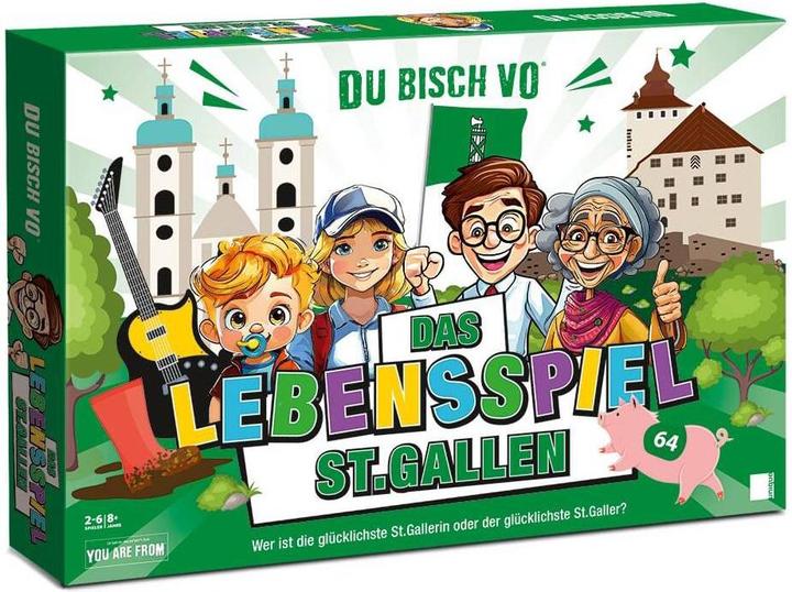 Produktbild Unique DU BISCH VO® St.Gallen - Das Spiel deines Lebens (Deutsch)
