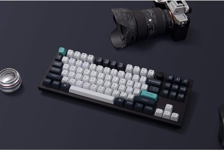 Produktbild Keychron Q3 Max Wireless Mechanical Keyboard, Jupiter Brown Schalter (US, Kabellos, Kabelgebunden)