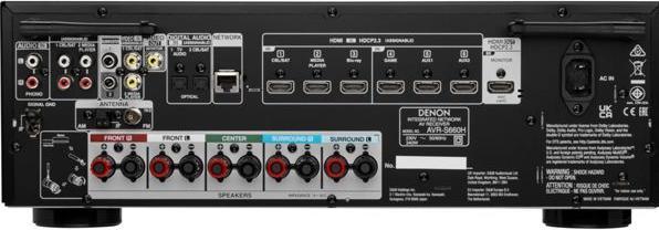 Produktbild Denon AVR-S660H (5.2 Kanal, AM, FM)