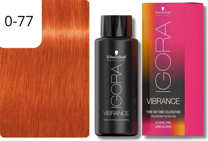 Produktbild Schwarzkopf Igora Vibrance 0-77 Kupfer Konzentrat 60 ml (0-77 Kupfer Konzentrat)