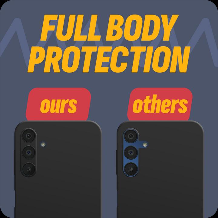 Produktbild Cazy Silikon Hülle Kompatibel mit Samsung Galaxy A15 / A15 5G - Soft TPU Schutz - (Samsung Galaxy A15 5G, Samsung Galaxy A15)
