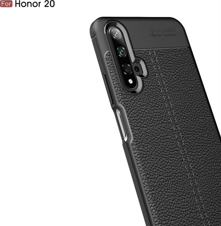 Produktbild Screenguard Huawei Nova 5T Hülle Leather Design TPU Cover (Huawei Nova 5T)