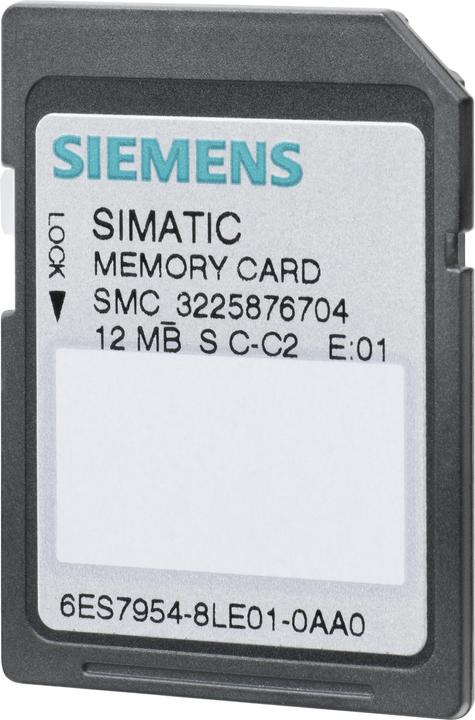 Actual product image Siemens 6ES7954-8LC04-0AA0 SIMATIC S7 Memory card 4 (0.00 GB)
