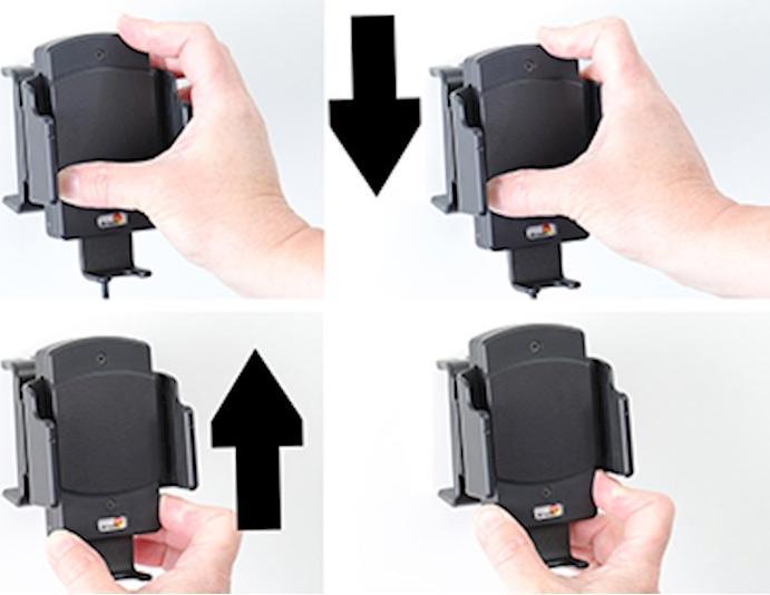 Actual product image Brodit 719300 Qi wireless active mount, fixed