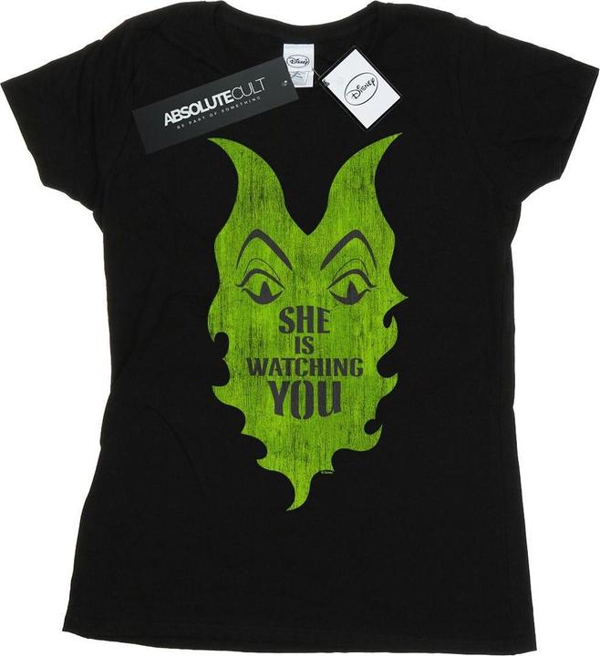 Disney The Descendants Maleficent She Is Watching TShirt (S)