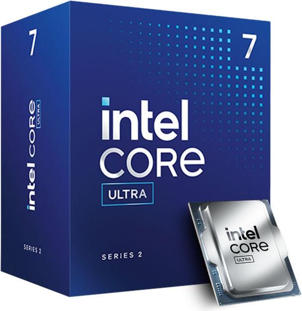 Actual product image Intel Core Ultra 7 265, Core Ultra 7, FCLGA1851,, 64-bit, Core Ultra (Series 2), 5 (LGA 1851, 2.40 GHz, 20 -Core)