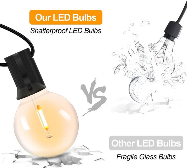 Produktbild Vandabao LED Lichterkette (25+2 Glühbirnen) (15 m)