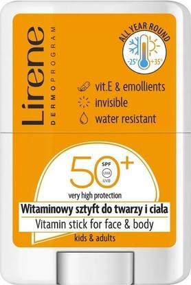 Lirene Vitamin Stick For Face & Body Spf 50+, 15g (Sonnencreme, SPF 50+, 15 g)