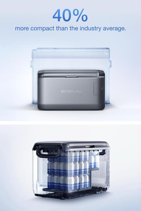 Actual product image EcoFlow Glacier 35L cool box without battery (35 l)