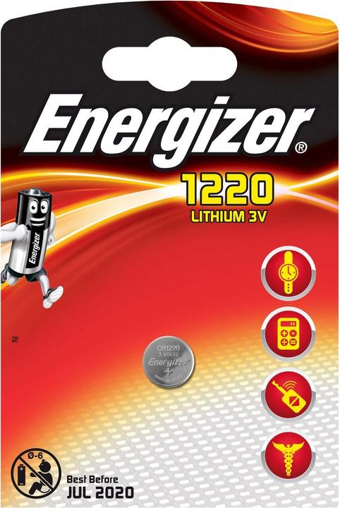 Actual product image Energizer CR1220 Lithium (1 pcs., CR1220, 40 mAh)