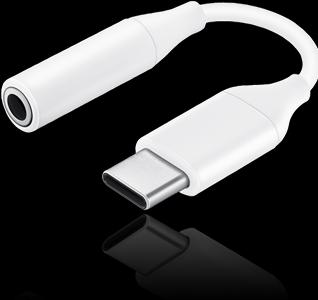 Actual product image Samsung USB-C audio adapter (USB Type C, 3.5mm jack)