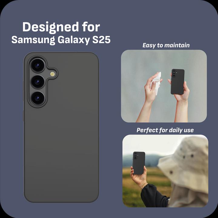 Actual product image Cazy Soft TPU protective cover (Samsung Galaxy S25)