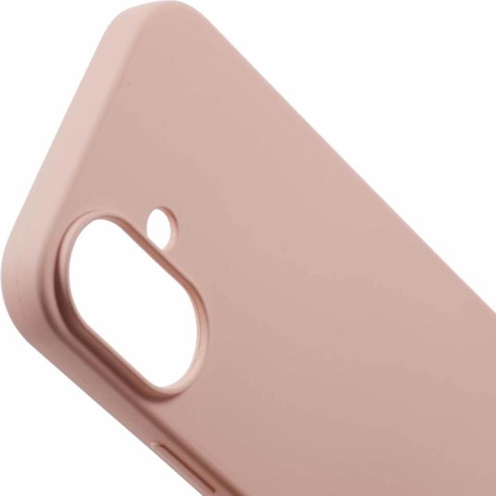 Actual product image Cover-Discount iPhone 16 - Silicone rubber case (Apple iPhone 16)