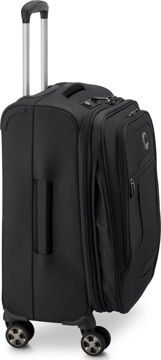 Produktbild Delsey Helium DLX Expandable -matkalaukku, musta (43 l, Handgepäck (bis 50l))