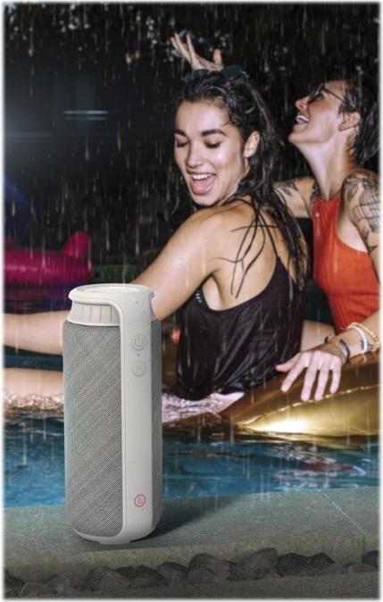 Actual product image Hama Pipe 2.0 Mobile Bluetooth Speaker (12 h, Rechargeable battery operated)