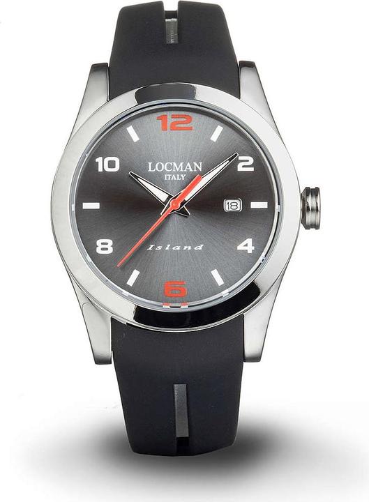 Produktbild Locman Italy Herrenuhr Island grau Ref. 0613A (Analoguhr, 40 mm)