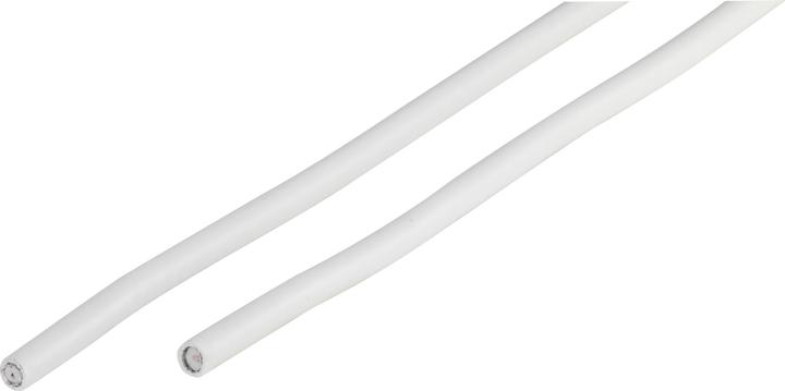Produktbild Vivanco Koaxialleitung 1,1mm, >75dB, weiss, 20m (Antennenkabel)