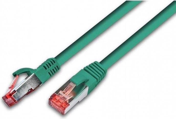 Actual product image Wirewin Patch cable: S/FTP, 20m, green (S/FTP, CAT6a, 20 m)