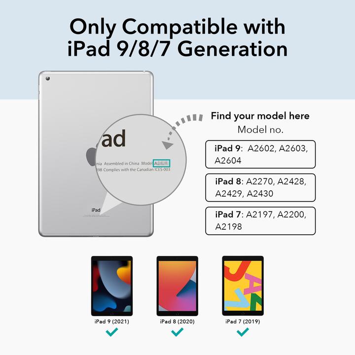 Image du produit ESR Boîtier hybride Rebound (IPad 9)